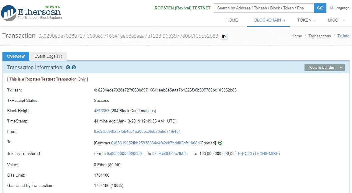 ether scan