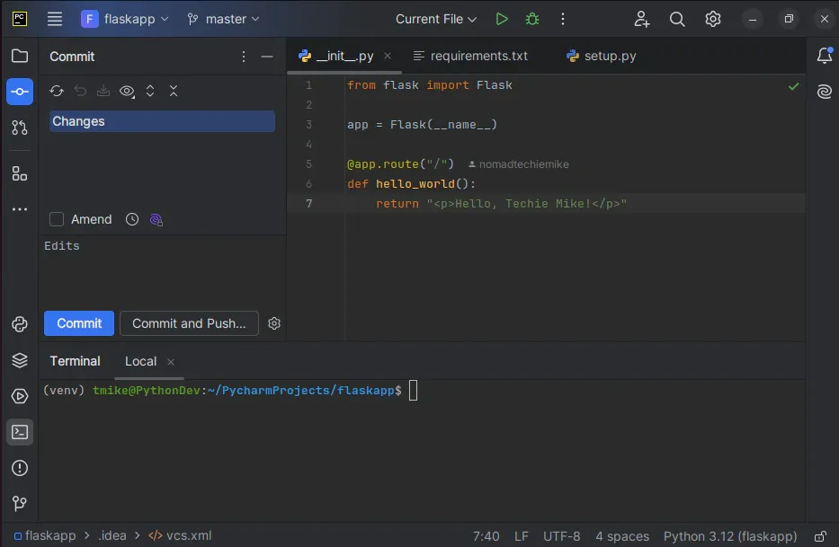 Installing PyCharm via snap on Ubuntu