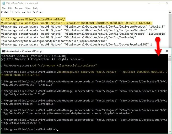 Copy-Paste-all-the-codes-to-CMD