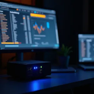 Proxmox VE in production dashboard running key services on a mini PC homelab